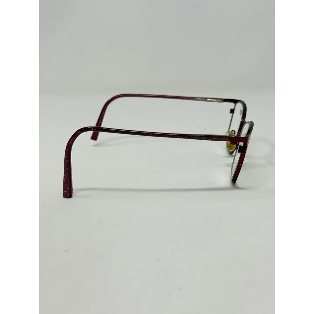 Converse Eyeglasses Metallic Burgundy Glitter Temple Rectangular Frames only